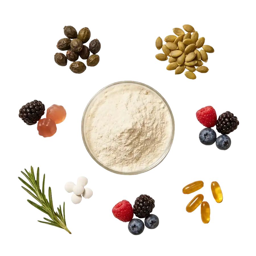 Most hair gummies are biotin <strong>and a prayer.</strong>